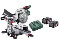 Metabo 614254650 Accu-kapzaag Incl. 2 accus, Incl. lader 254 mm 30 mm - thumbnail