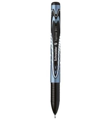 Fineliner schneider topliner 911 0.4mm zwart