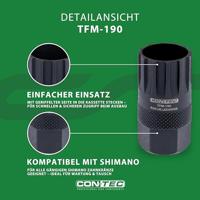 CONTEC pionafnemer "tfm-190" ct freewheel remover hg cassettes - thumbnail