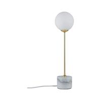 Paulmann Neordic Moa 79661 Tafellamp LED G9 10 W Marmer, Wit, Goud - thumbnail