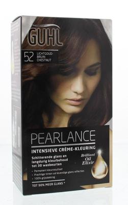 Guhl Pearlance intensieve cremekleur 52 licht goudbruin 1 Set