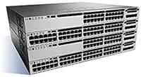 Catalyst 3850-12XS-S - Switch - L3 - Beheerd - 12 x 1 Gigabit  10 Gigabit SFP+ - desktop, rack-uitvoering - thumbnail