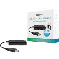 Sitecom CN-333 USB naar SATA adapter met voeding oplader - thumbnail