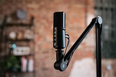 Sennheiser Profile USB-microfoon Statief Zendmethode:USB Schakelaar, Incl. standaard, Incl. kabel USB-C, Audio, stereo (3.5 mm jackplug) USB