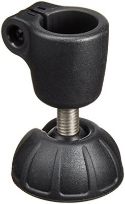 Manfrotto 250SC1 Accessorio per Treppiede Piedino con Ventosa, Attacco da 25m, in Plastica, Nero