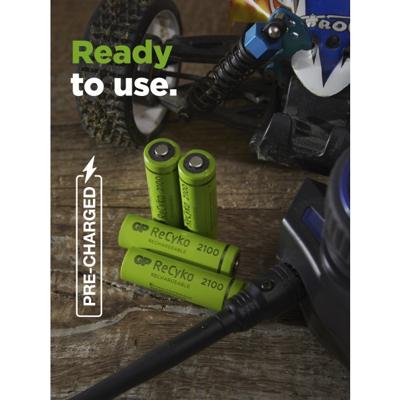 GP ReCyko+ 2 AA-batterijen Mignon accu