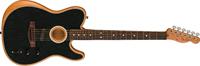 Fender Acoustasonic Player Telecaster Brushed Black met gigbag - thumbnail