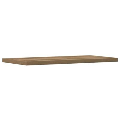 Wandschappen 4 st 40x20x1,5 cm bewerkt hout artisanaal eiken