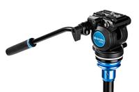 Benro A1573F Serie 1 AL Video Statief & S2PRO Hoofd - Nivellering Kolom, 3 Been Secties, Flip Lock Been Release - thumbnail