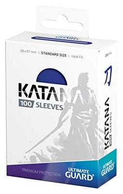 Ultimate Guard Katana Sleeves Standard Size (100) - Blue - thumbnail