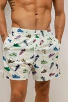 Nike Multi Print 5&apos;&apos; Volley Zwemshort Heren M - thumbnail