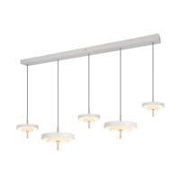 Trio 5-lichts hanglampKeaton wit - 340210576 - thumbnail