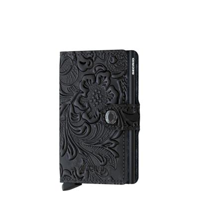 Secrid Mini Wallet Portemonnee Ornament Black