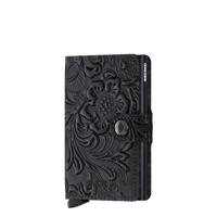 Secrid Mini Wallet Portemonnee Ornament Black - thumbnail