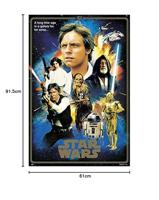 Poster Star Wars - Classic 40 Anniversary Heroes 61x91,5cm - thumbnail