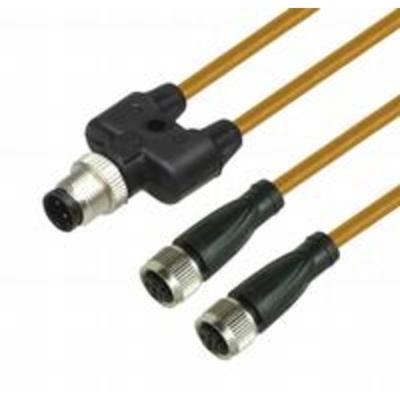 Pepperl+Fuchs 287646 Sensor/actuator verdeler en adapter Aantal polen (sensoren): 4, 4 0.3 m 1 stuk(s)