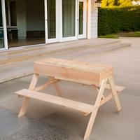 Picknicktafel met zandbak voor kinderen - thumbnail