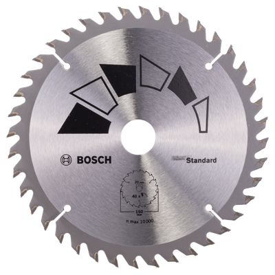 Bosch Accessoires Cirkelzaagblad Basic 150X22X20/16,T40 - 2609256807