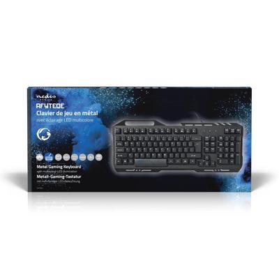 Gaming-toetsenbord | RGB-verlichting | USB 2.0 | Franse indeling | Metalen design