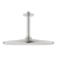 Hoofddoucheset GROHE Rainshower 310 Rond Plafond, Mono 9,5 L/M, Supersteel - thumbnail