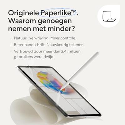 Paperlike 3 screen protector iPad Pro 11” (M4) - Transparent