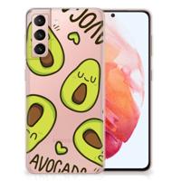 Samsung Galaxy S21 Telefoonhoesje met Naam Avocado Singing - thumbnail