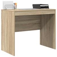 Bureau Sonoma eiken 90 x 50 x 76 cm Bewerkt hout - thumbnail