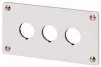 Eaton M22-E3 216544 3 inbouwplaatsen (Ø x h) 22 mm x 72 mm Grijs 1 stuk(s) - thumbnail