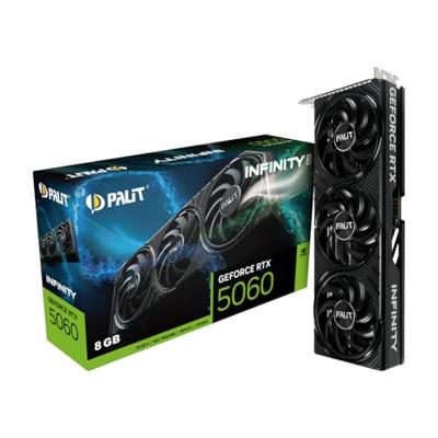 Palit GeForce RTX 5060 Infinity 3 NVIDIA 8 GB GDDR7 Palit GeForce RTX 5060 Infinity 3 NVIDIA 8 GB GDDR7