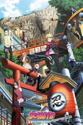 Poster Boruto - Groupe Konoha 61x91,5cm