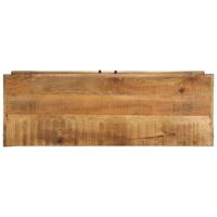 Schoenenkast Bruin 110 x 38 x 45 cm Massief mangohout - thumbnail