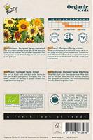 Zaden Organic Helianthus Zonnebloem Compact Spray(BIO) Buzzy - Buzzy - thumbnail