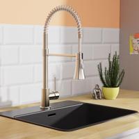 EISL LEON mengkraan keuken met uittrekbare sproeier | nickel - NI183ESCRNI-PR NI183ESCRNI-PR - thumbnail