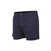 2-pak wijde heren boxershorts - Fox packet 2260 - Blauwe katoenen losse heren boxershorts - thumbnail