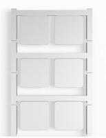 Weidmüller 1079510000 SM 27/27 MC NE GR Apparaatmarkering Montagemethode: Plakken Markeringsvlak: 27 x 27 mm Grijs Aantal markeringen: 60 60 stuk(s) - thumbnail