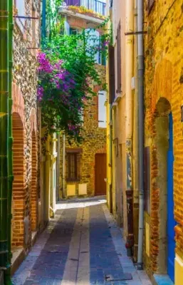 Alexsar Art Tuindoek gele steeg 90x140cm