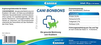 Canina Cani-snoep, 2-pack (2 x 0,05 kg)