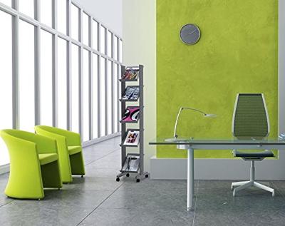 Paperflow Mobiele folderhouder Corner Compact zwart