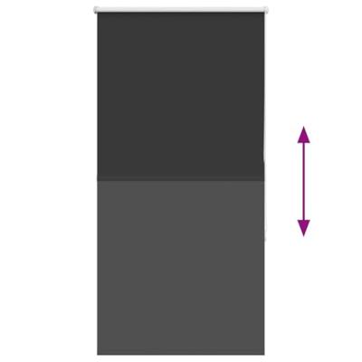 Rolgordijn verduisterend 70x150cm stofbreedte 65,7 cm polyester