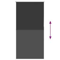 Rolgordijn verduisterend 85x175cm stofbreedte 80,7 cm polyester - thumbnail