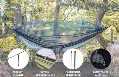 Amazonas Moskito-Traveller Thermo XXL hangmat