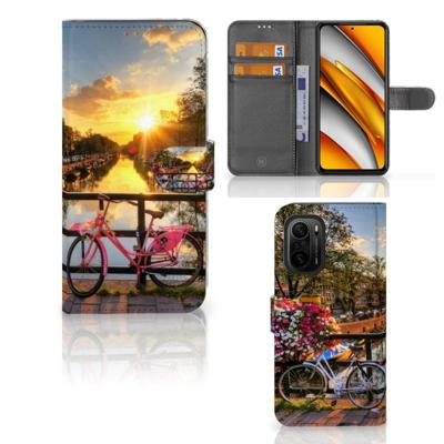 Poco F3 | Xiaomi Mi 11i Flip Cover Amsterdamse Grachten Poco F3 | Xiaomi Mi 11i Flip Cover Amsterdamse Grachten