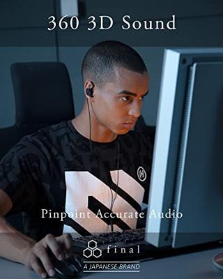 Final: VR3000 in-ear hoofdtelefoon gaming - Zwart