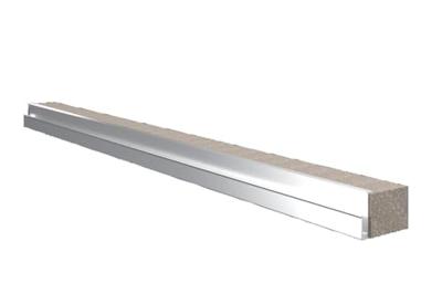 Rittal VX 8618.803 Kabelinvoeringsplaat Met doorvoering Blik Natuur 4 stuk(s)