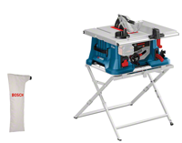 Bosch Blauw gts 18v-216 | accutafelcirkelzaag | biturbo | body | zonder accu's & laders | met werktafel - 0601b44002 - thumbnail