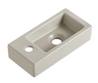Fontein BWS Blong S Mini 36,5x18x9 cm Links Keramiek Beige - thumbnail