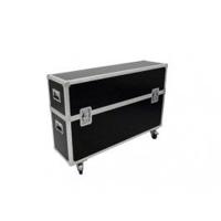 Roadinger Flightcase 2x LCD ZL50 voor 2 schermen tot 123,5cm breed - thumbnail