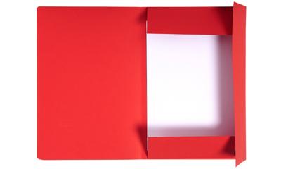 Exacompta dossiermap Foldyne ft 24 x 35 cm (voor ft folio), rood, pak van 50 stuks Exacompta dossiermap Foldyne ft 24 x 35 cm (voor ft folio), rood, pak van 50 stuks