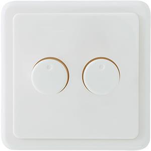 EcoDim Afdekraam PEHA LW voor DUO LED dimmer 4355420 - 4355440