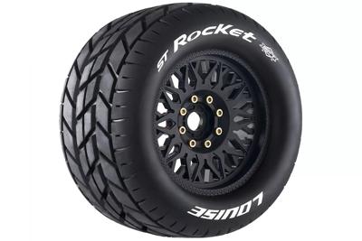 Louise ST-Rocket stadium truck MFT banden op velg - 17mm hex - zwart
